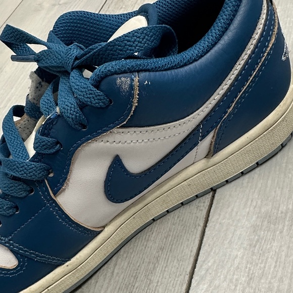 Men’s Jordan 1 Low SE 'Industrial Blue Size 7.5 - Picture 4 of 9